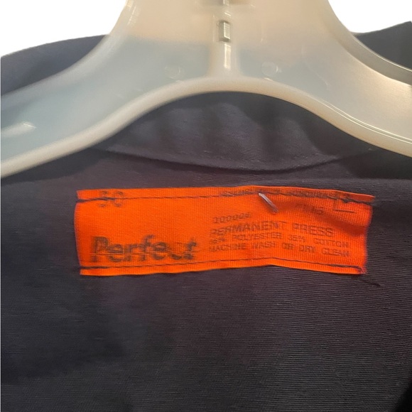 Perfect navy long sleeve zip up workwear coveralls size 50 - Picture 14 of 14